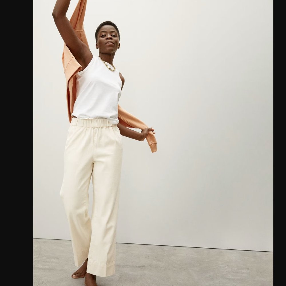 Everlane Easy Jean in Bone | sz 4
